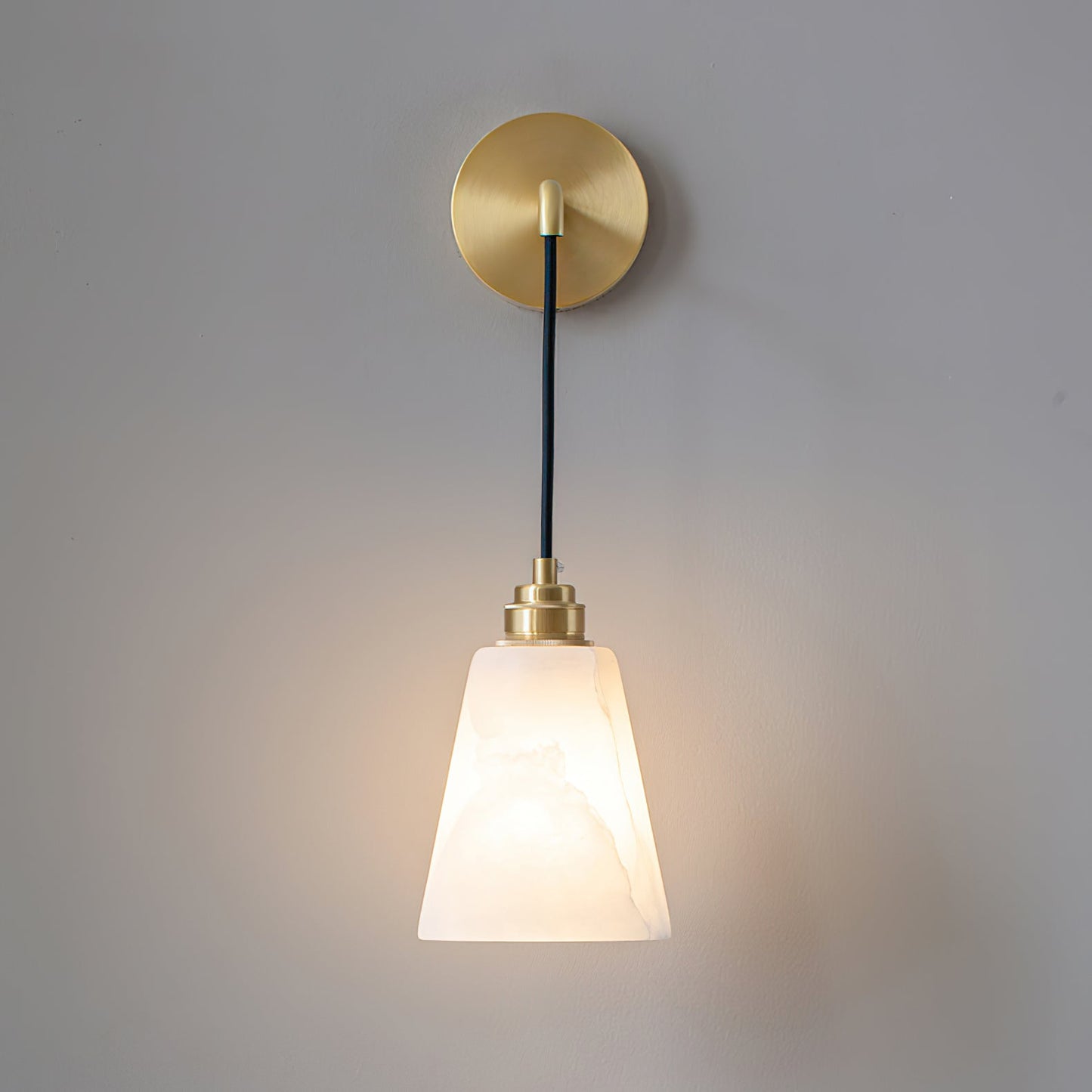 Droplet Alabaster Wall Lamp