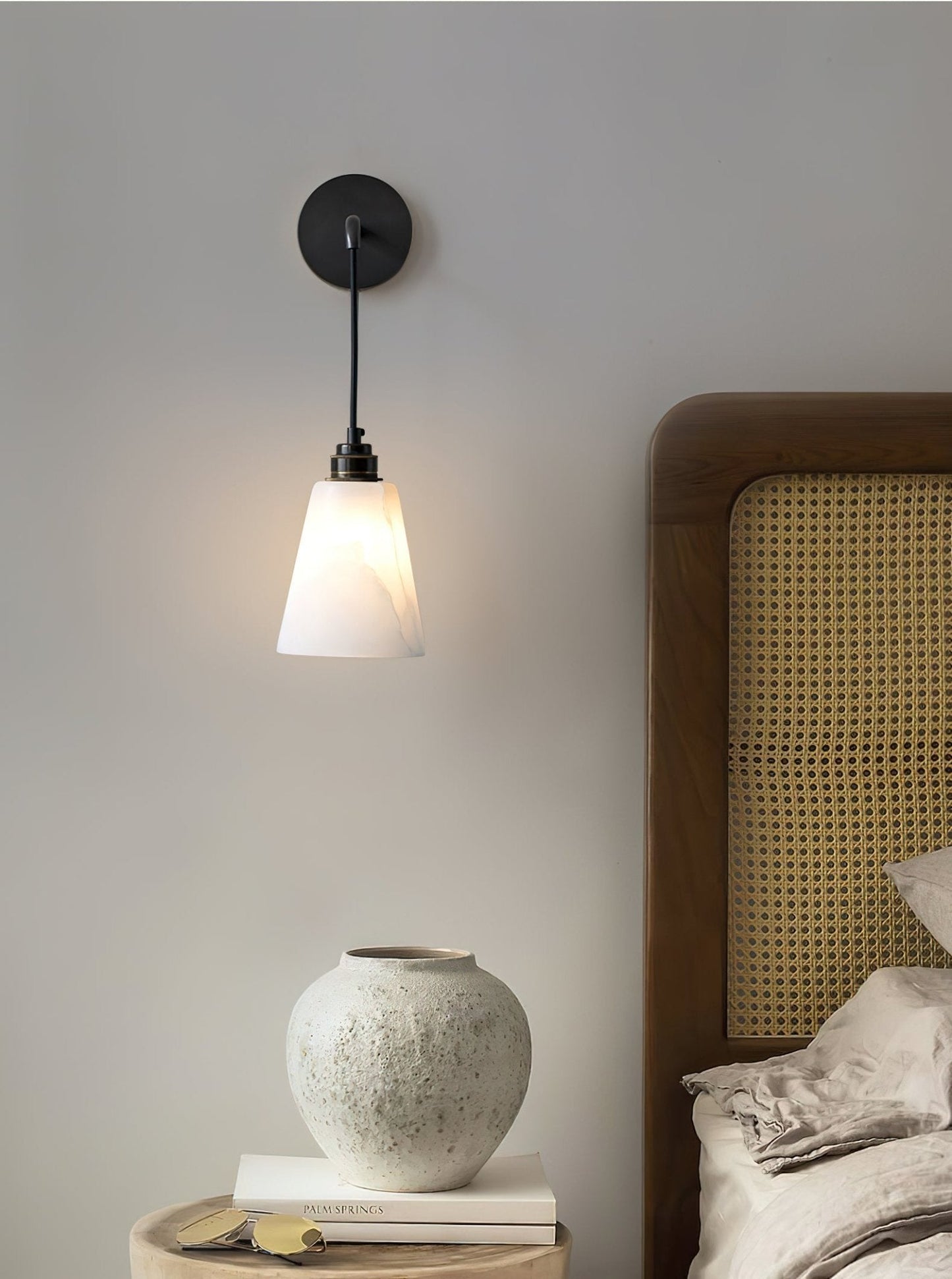 Droplet Alabaster Wall Lamp