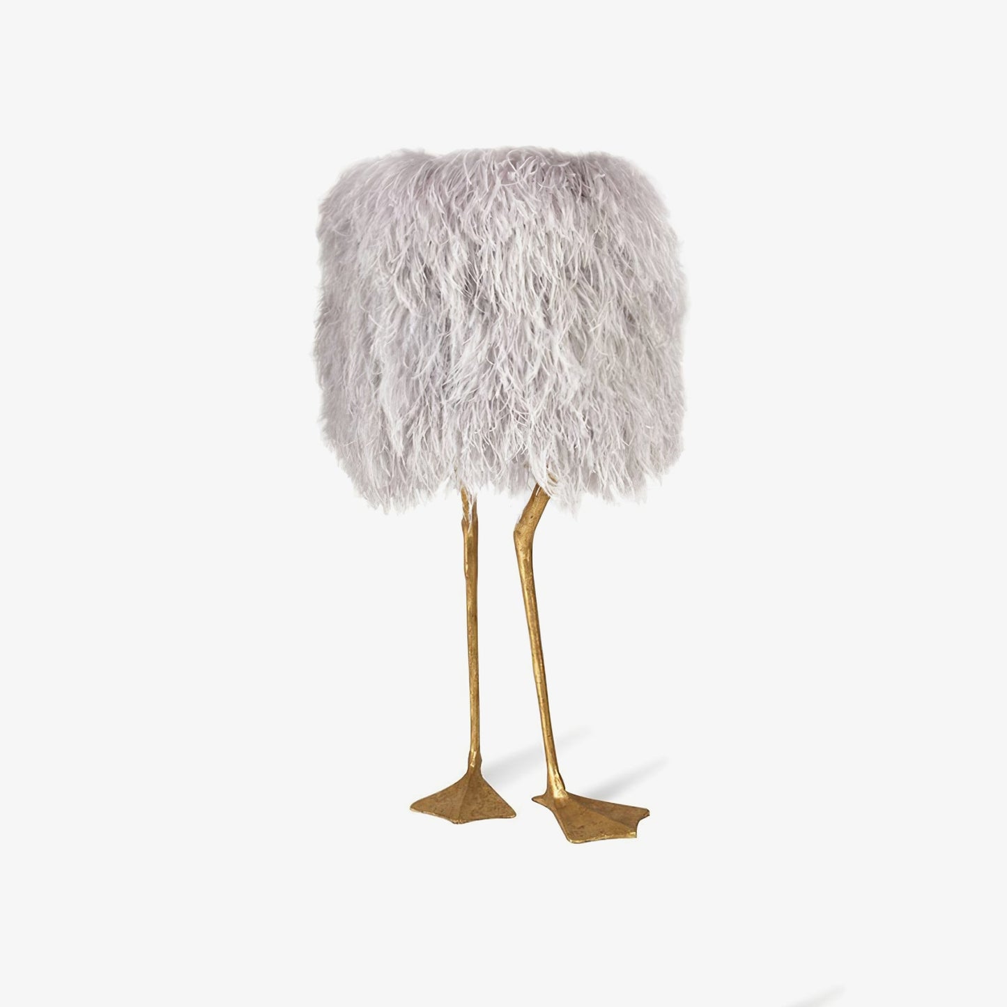 Duck Feet Feather Table Lamp