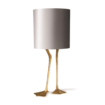 Duck Feet Feather Table Lamp