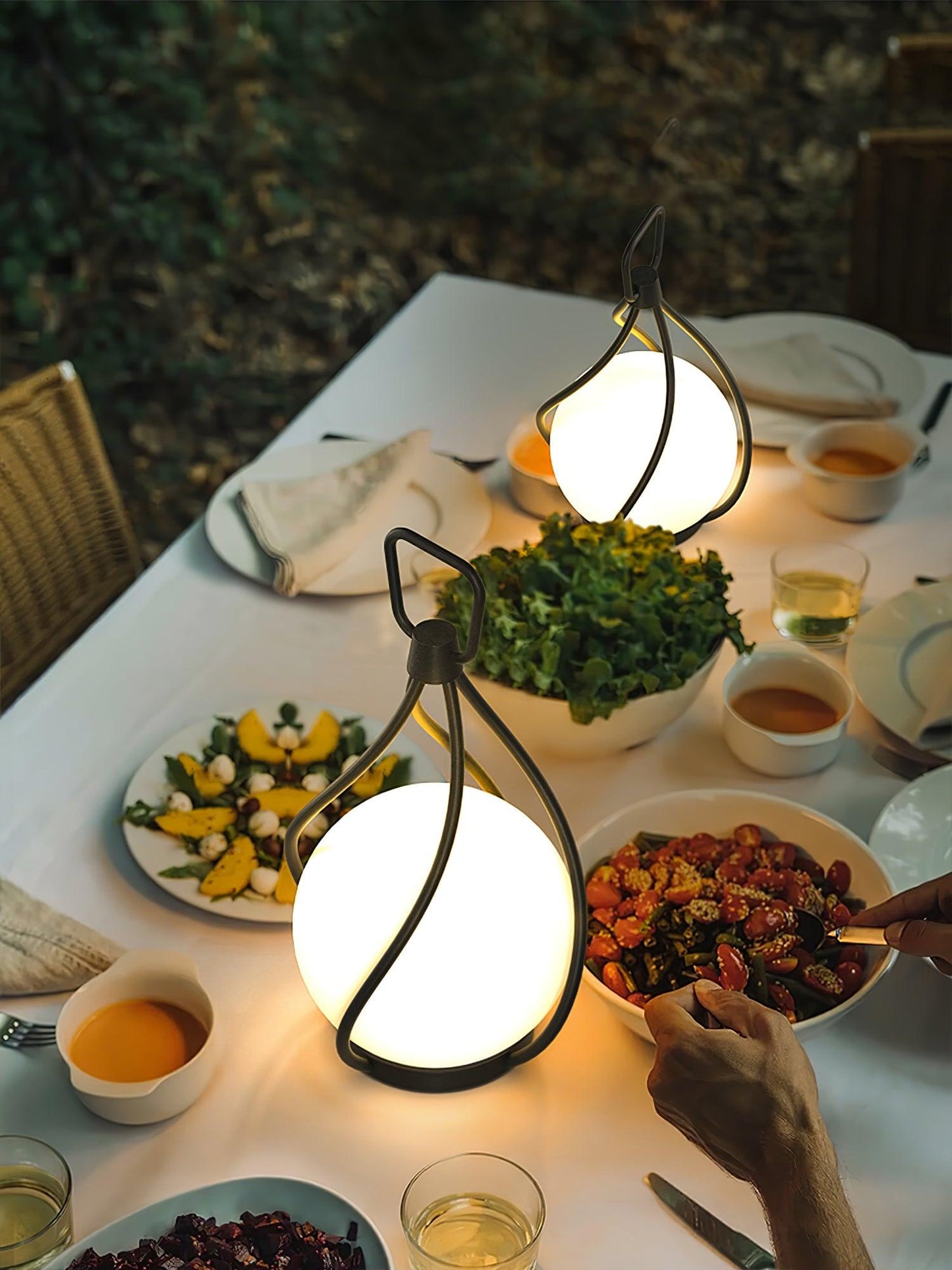 Eclisse Orb Lantern مصباح طاولة قابل لإعادة الشحن