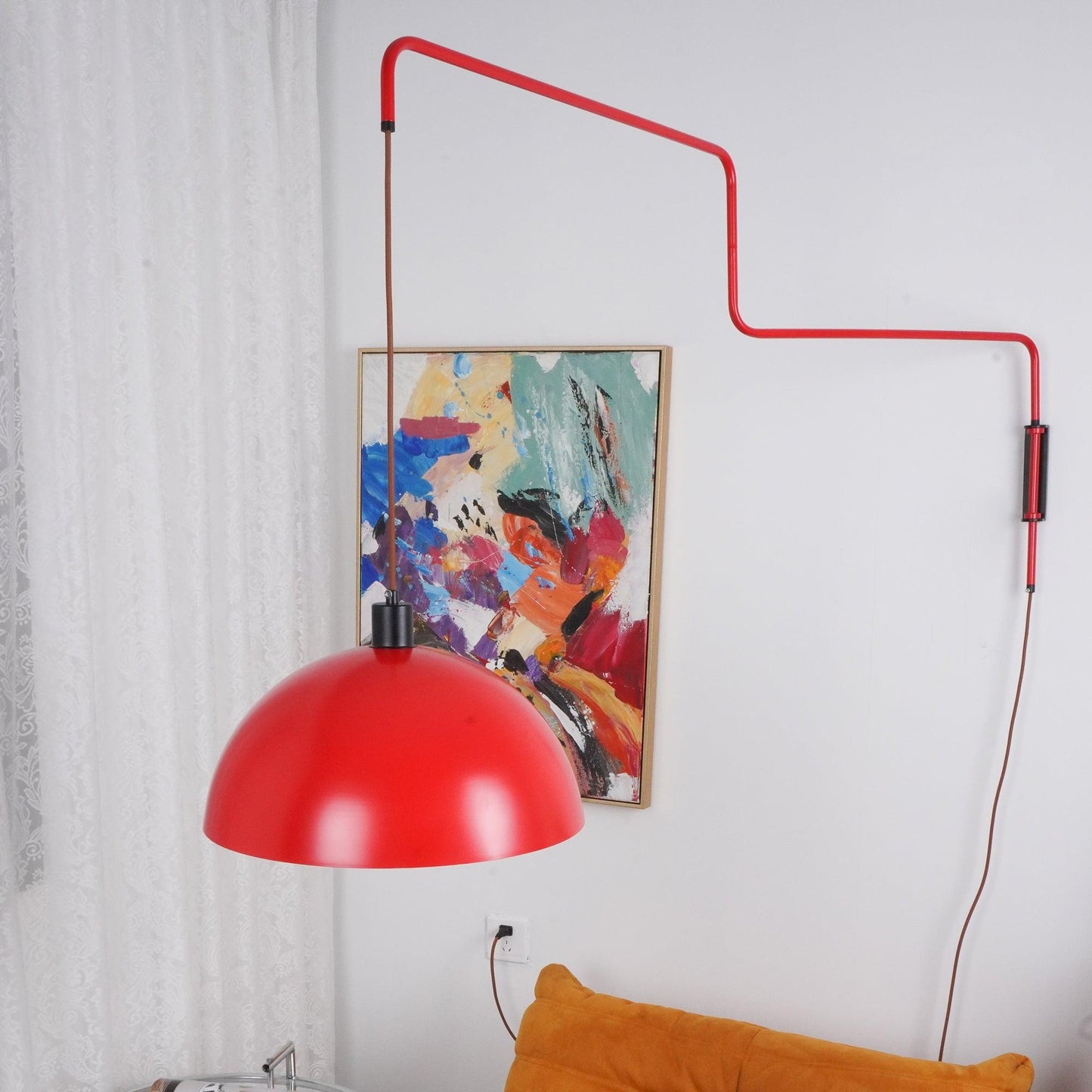 Elio Plug In Wall Lamp