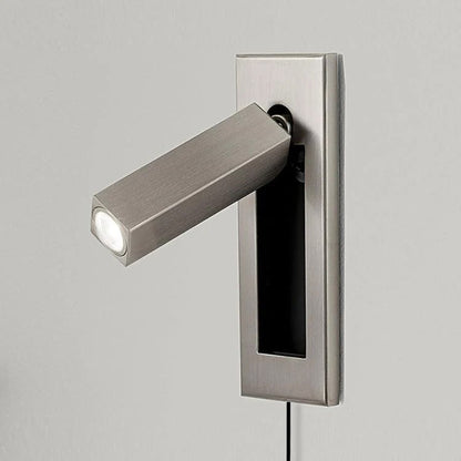 Embedded Bedside Plug-in Sconce