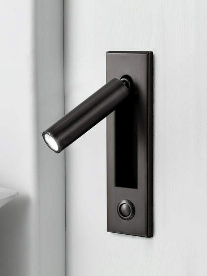 Embedded Bedside Plug-in Sconce
