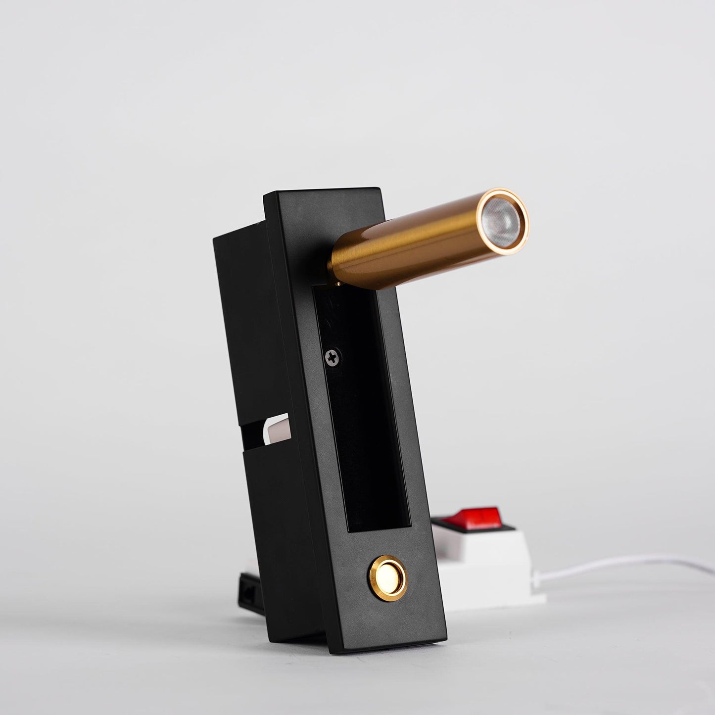 Embedded Bedside Plug-in Sconce