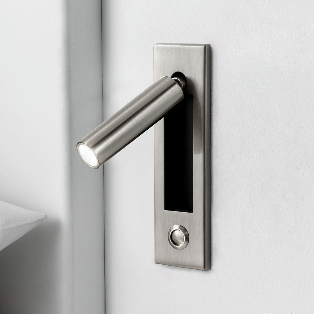 Embedded Bedside Plug-in Sconce