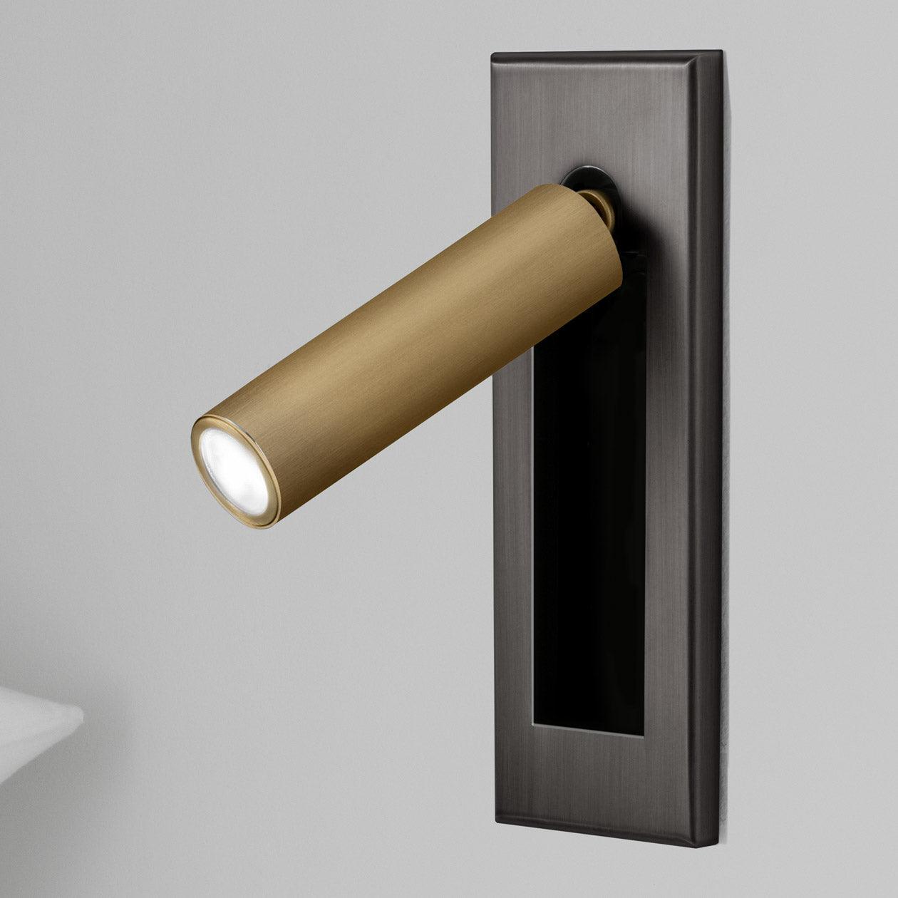 Embedded Bedside Plug-in Sconce