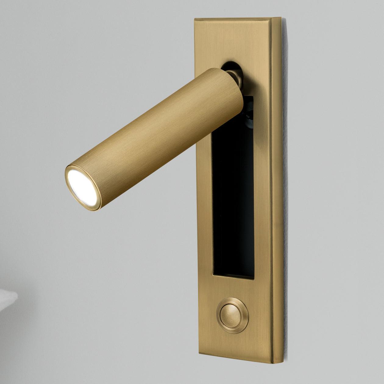 Embedded Bedside Plug-in Sconce