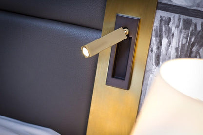 Embedded Bedside Plug-in Sconce