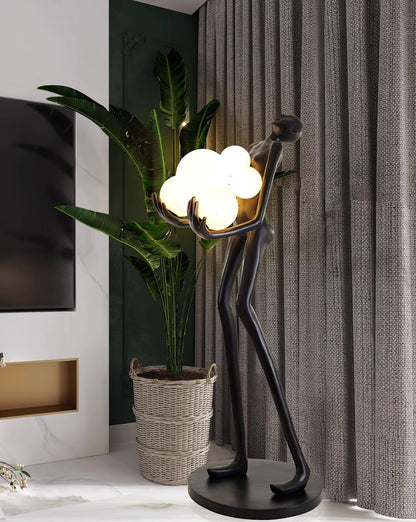 Embrace Sculpture Floor Lamp