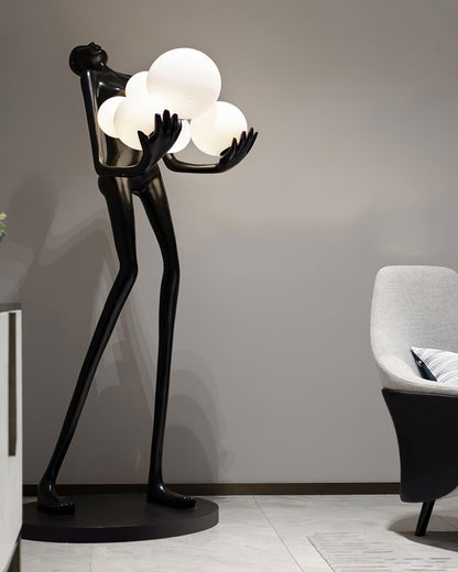 Embrace Sculpture Floor Lamp