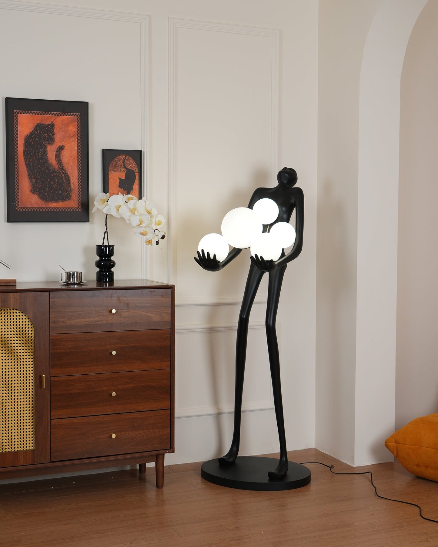 Embrace Sculpture Floor Lamp