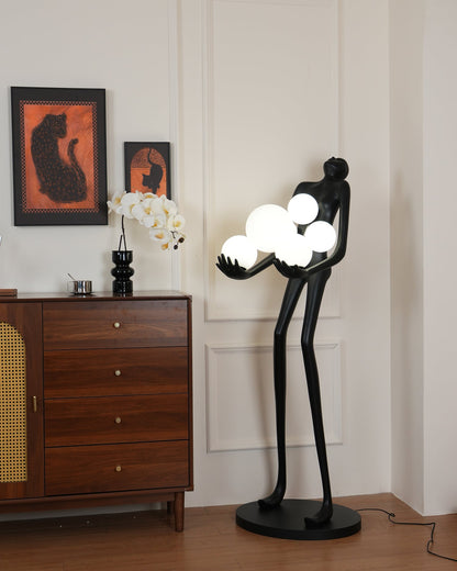 Embrace Sculpture Floor Lamp