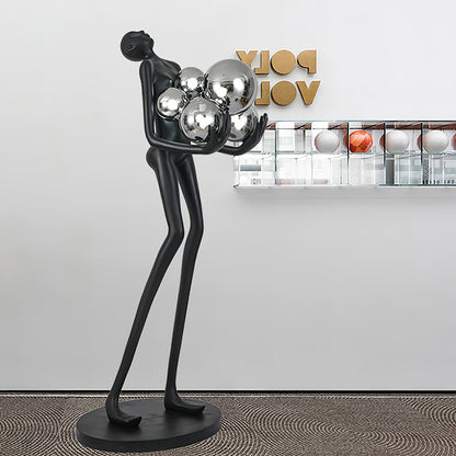 Embrace Sculpture Floor Lamp