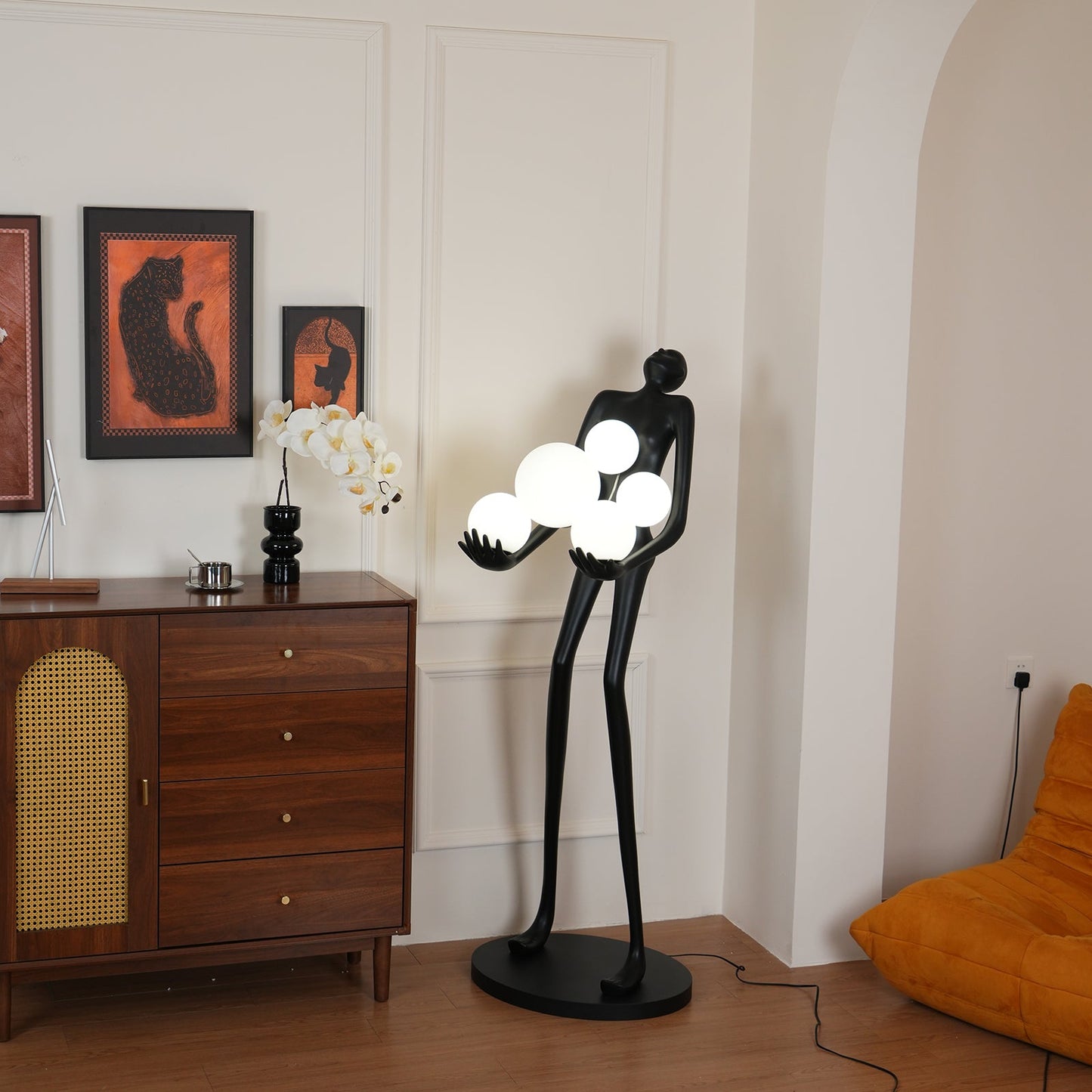 Embrace Sculpture Floor Lamp