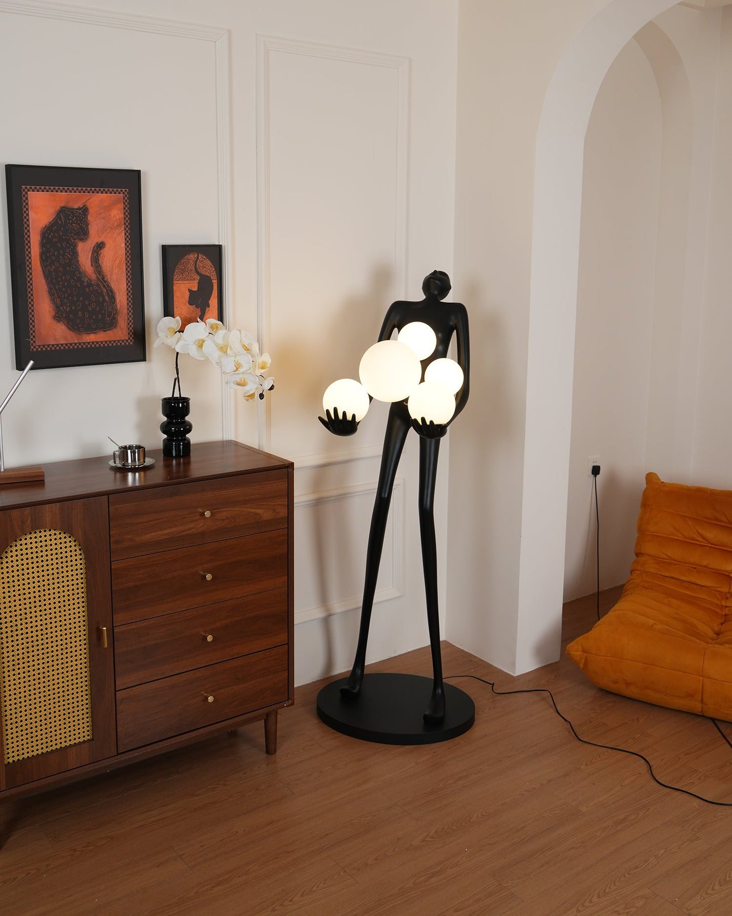 Embrace Sculpture Floor Lamp