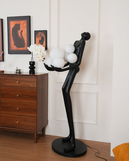 Embrace Sculpture Floor Lamp