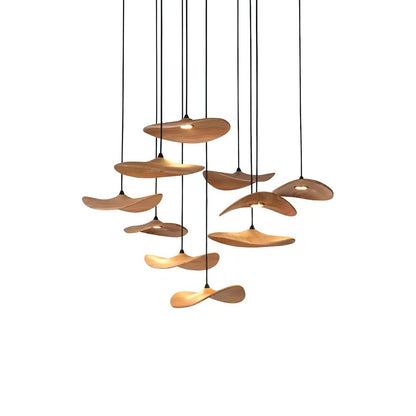 Empty Leaf Chandelier