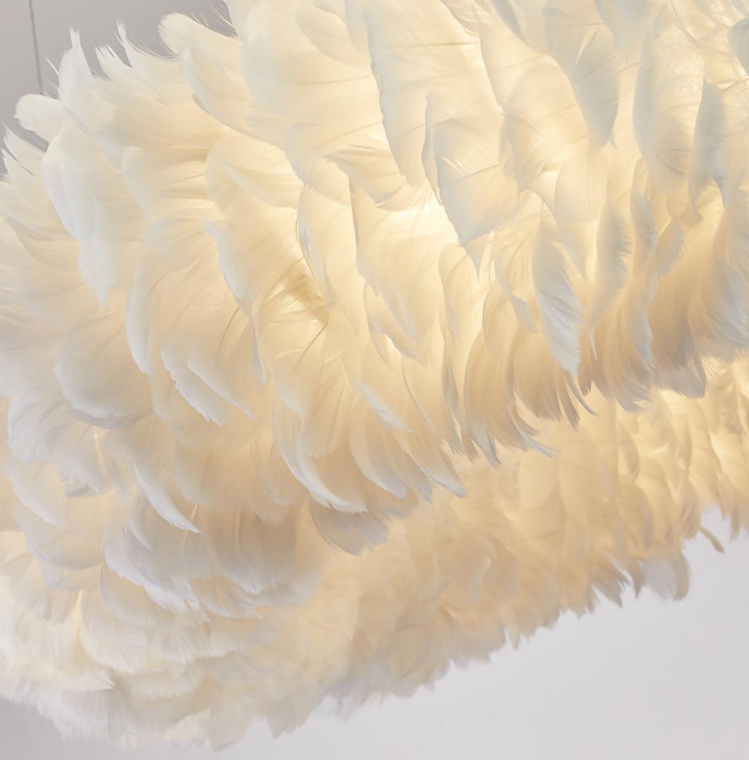 Goose Feathers Pendant Lamp