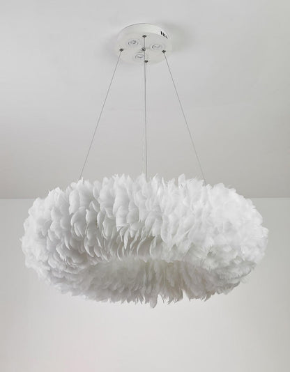 Goose Feathers Pendant Lamp