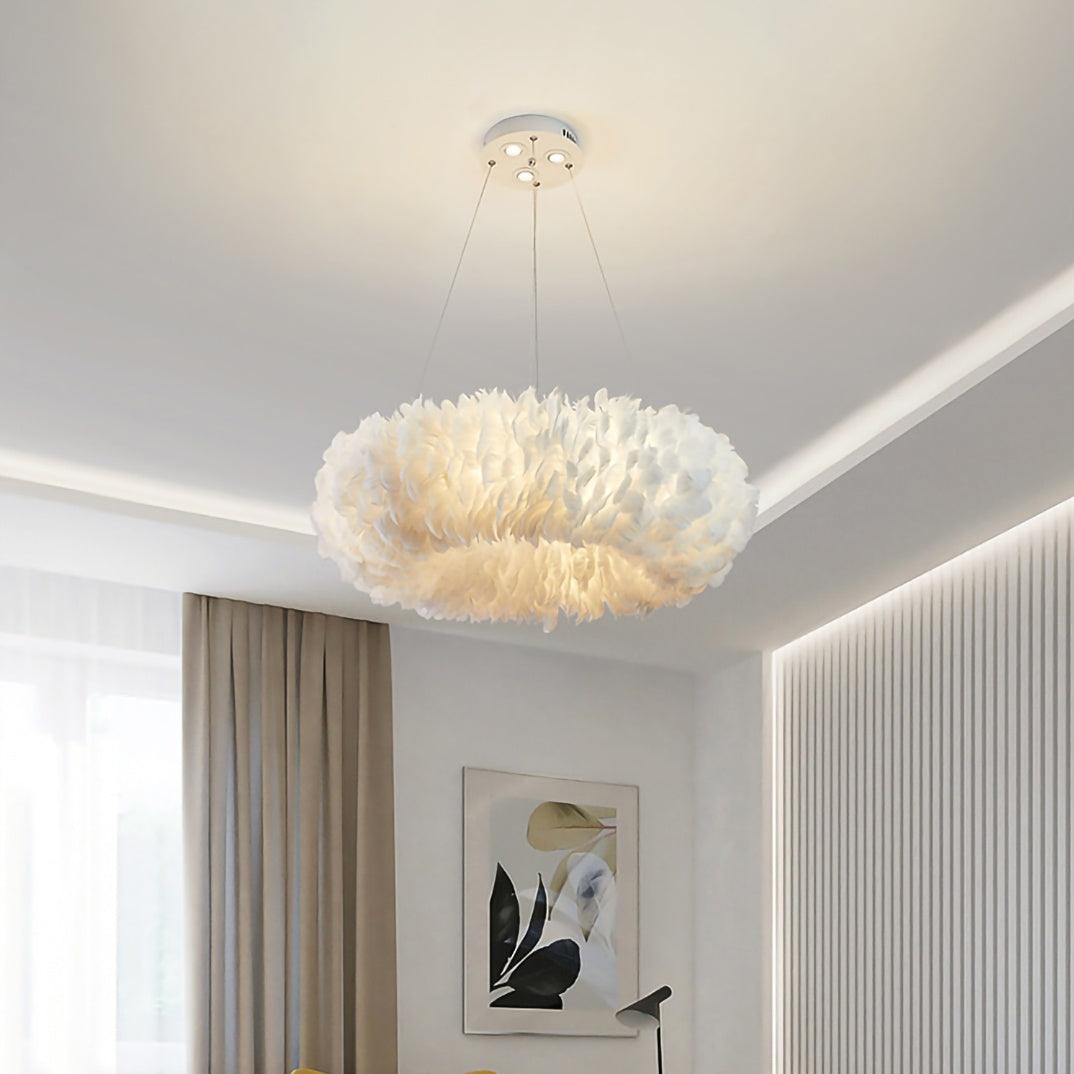 Goose Feathers Pendant Lamp