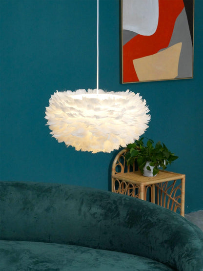 Goose Feathers Pendant Lamp