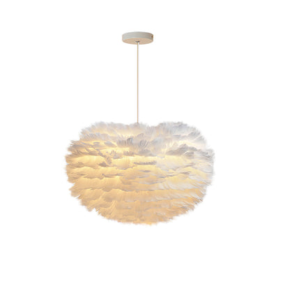 Goose Feathers Pendant Lamp