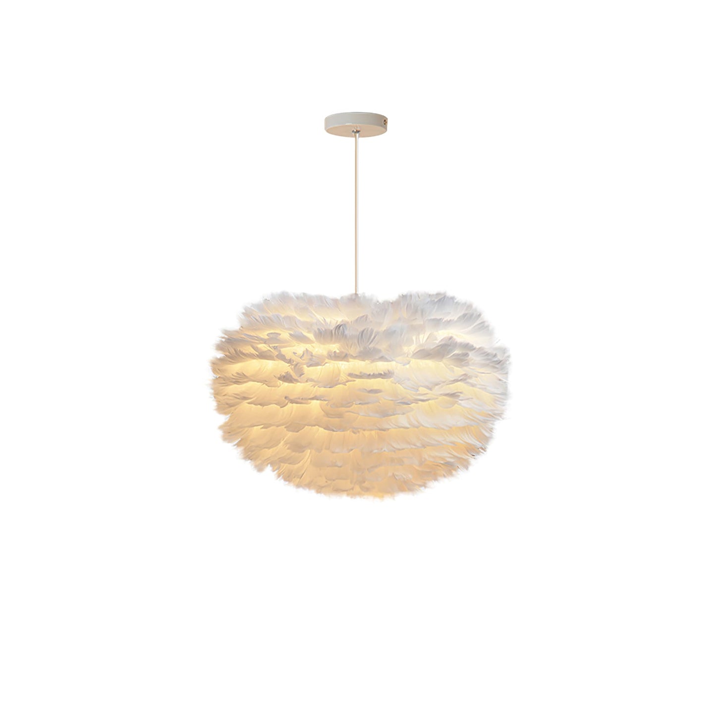 Goose Feathers Pendant Lamp