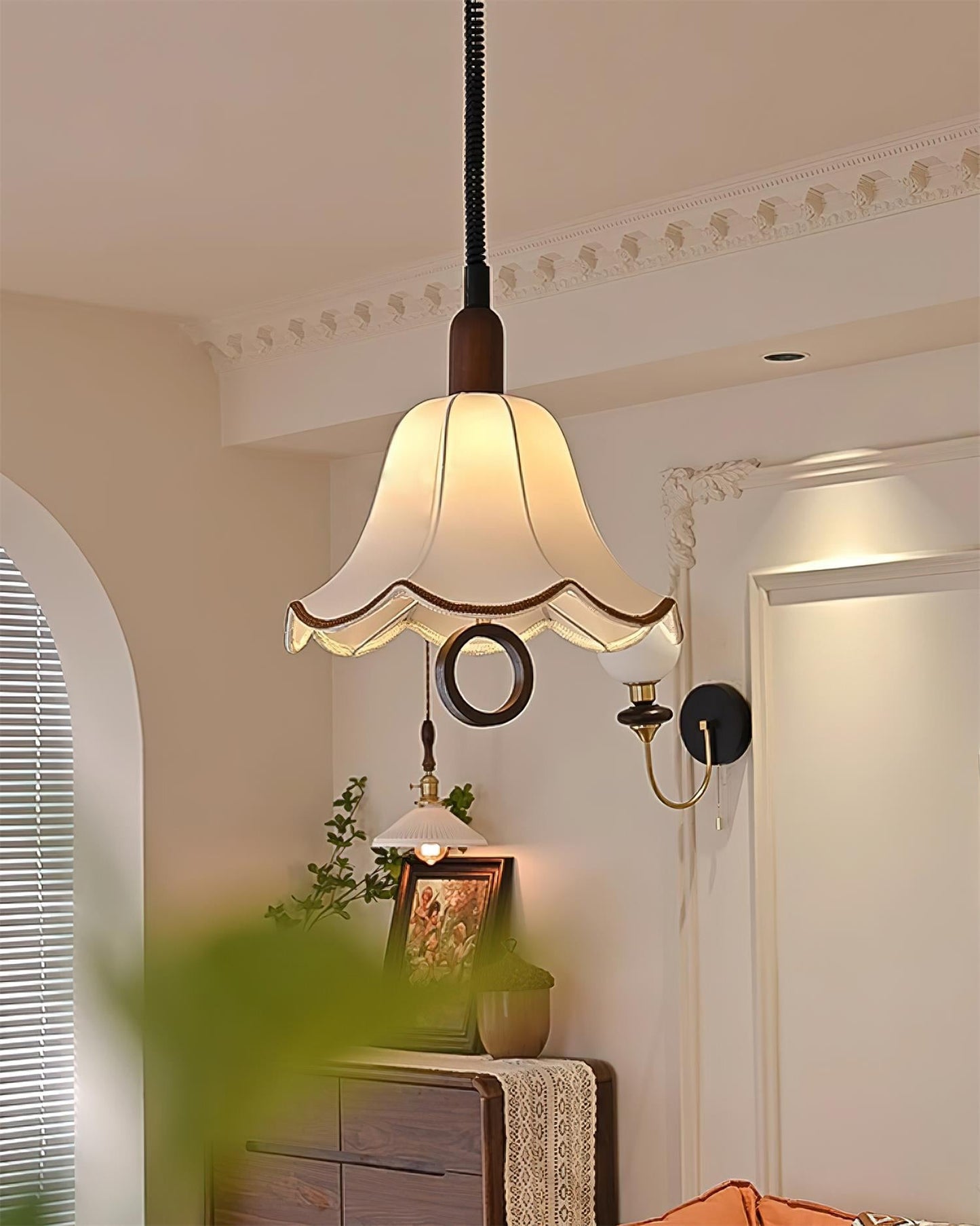 Eryn Fabric Pendant Light