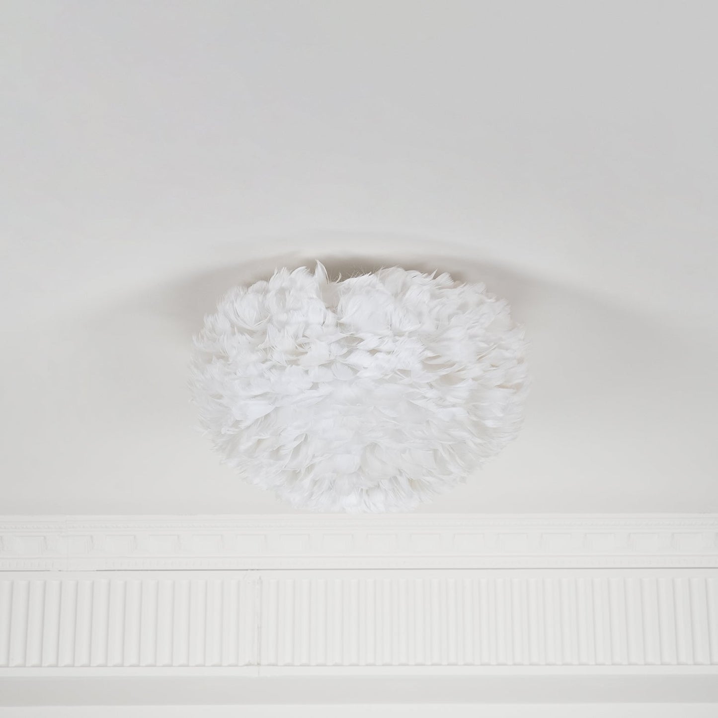 Feathered Ceiling Lamp