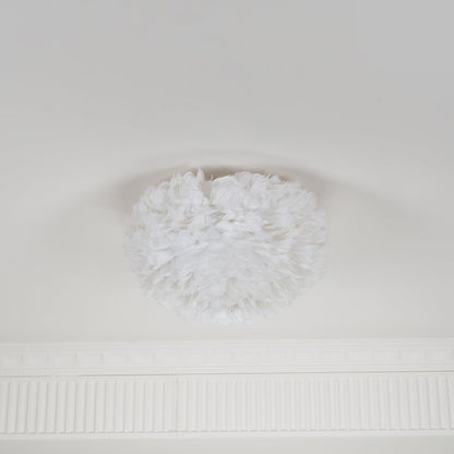 Feathered Ceiling Lamp