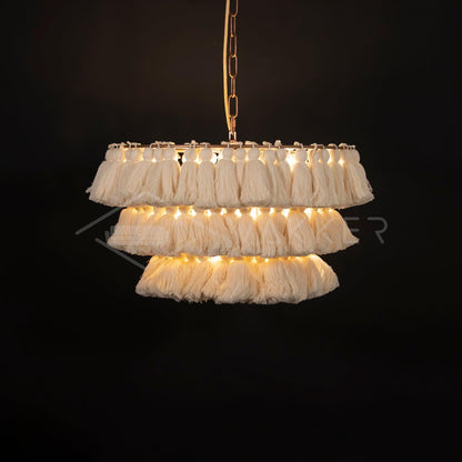 Fela Tassel Chandelier