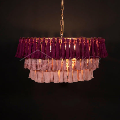 Fela Tassel Chandelier