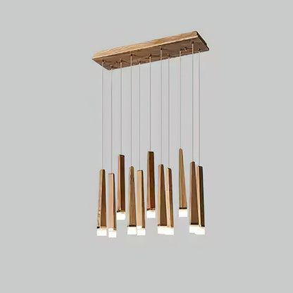 Firewood Stick Chandelier