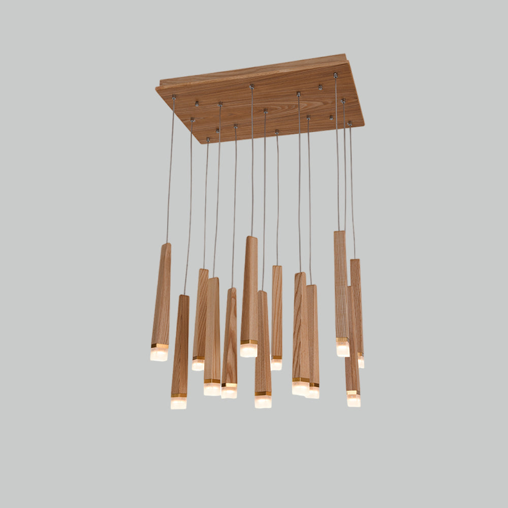 Firewood Stick Chandelier