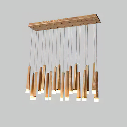 Firewood Stick Chandelier