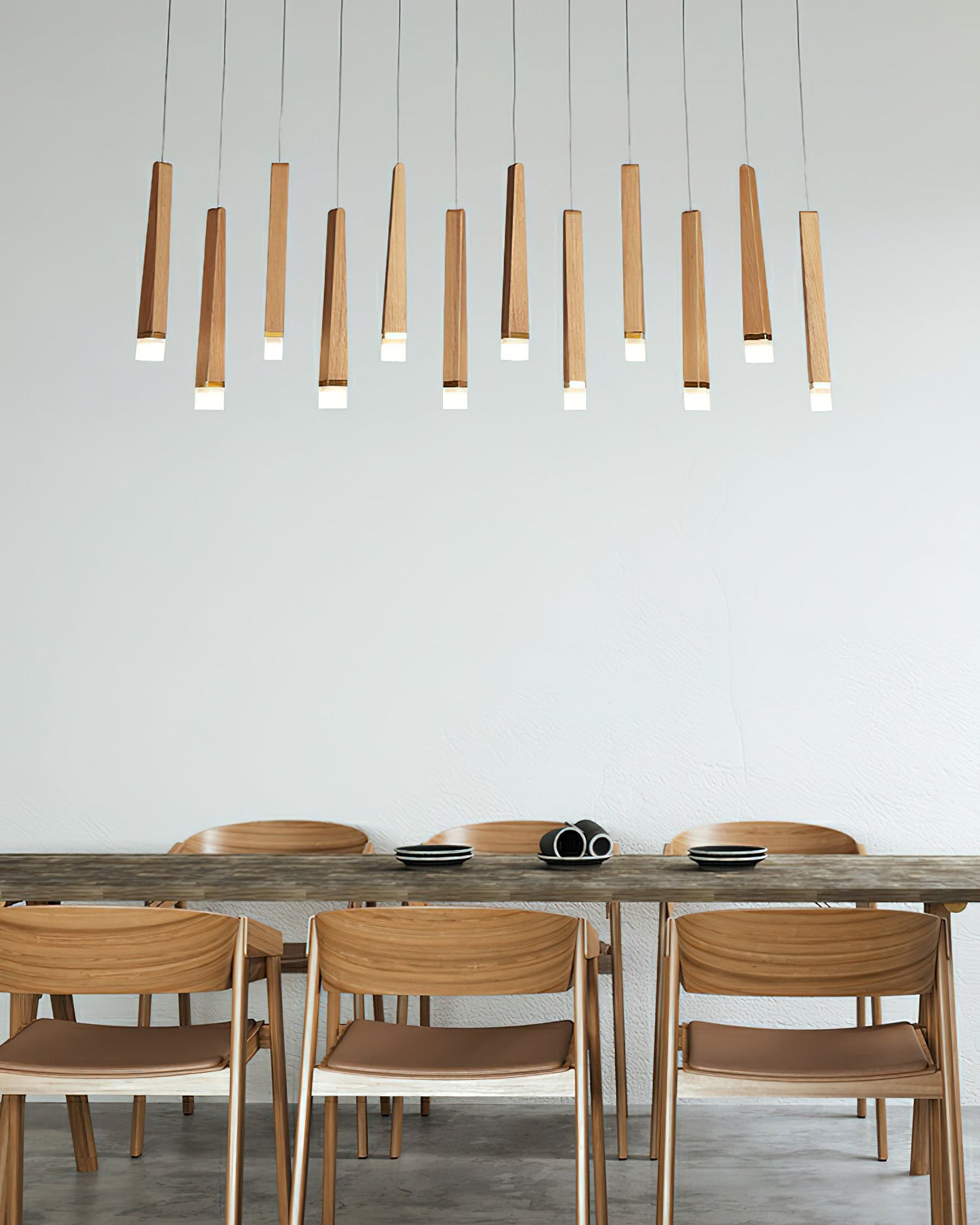 Firewood Stick Chandelier