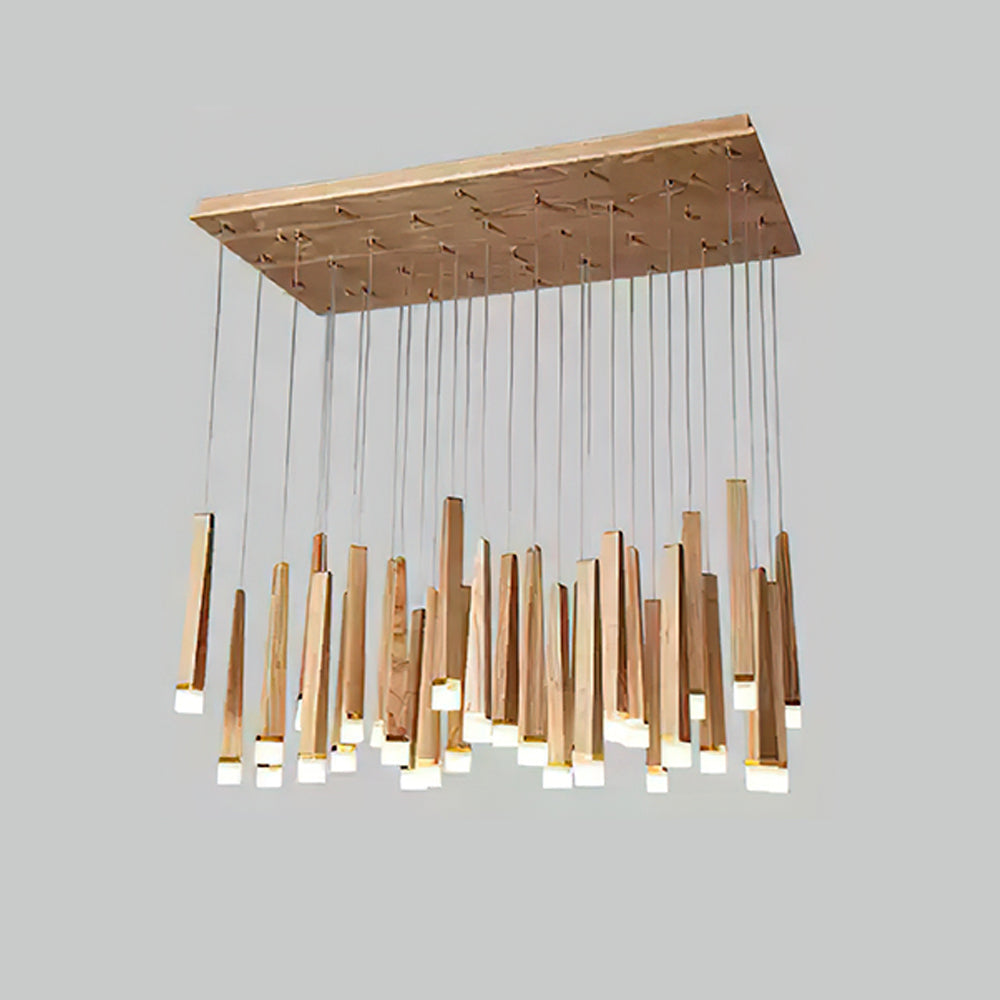 Firewood Stick Chandelier