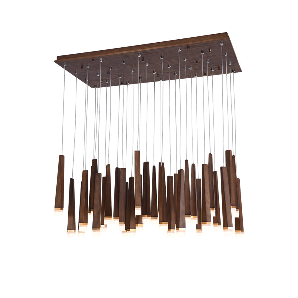 Firewood Stick Chandelier