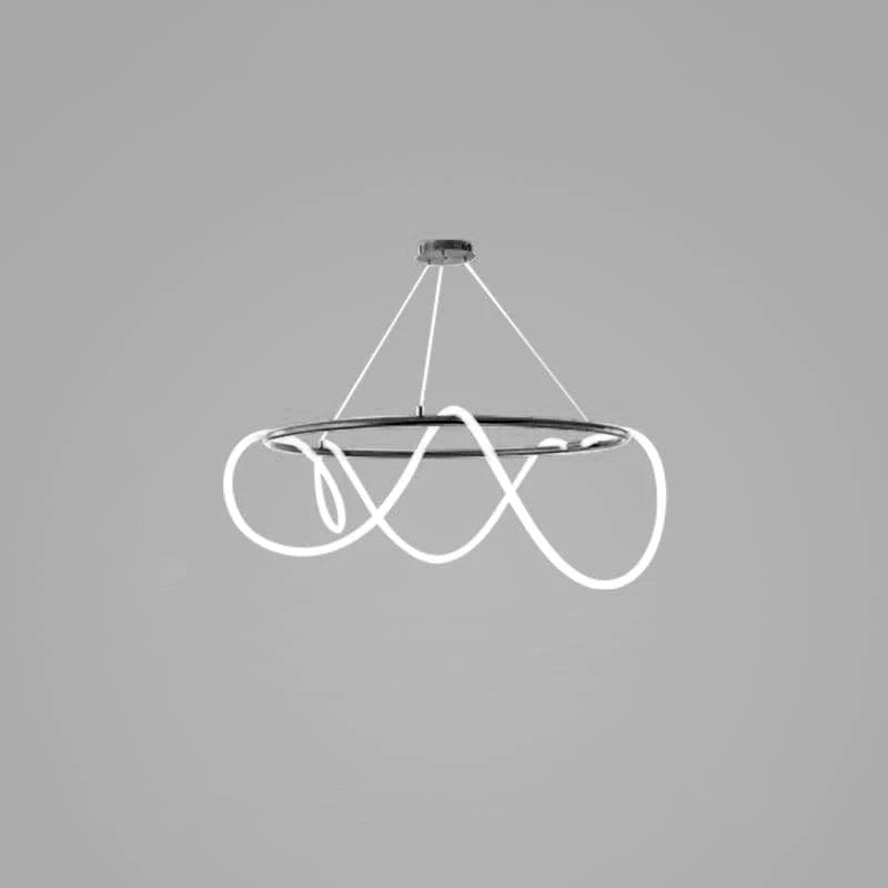 Flexible Linear Curve Chandelier