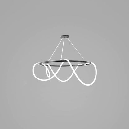 Flexible Linear Curve Chandelier