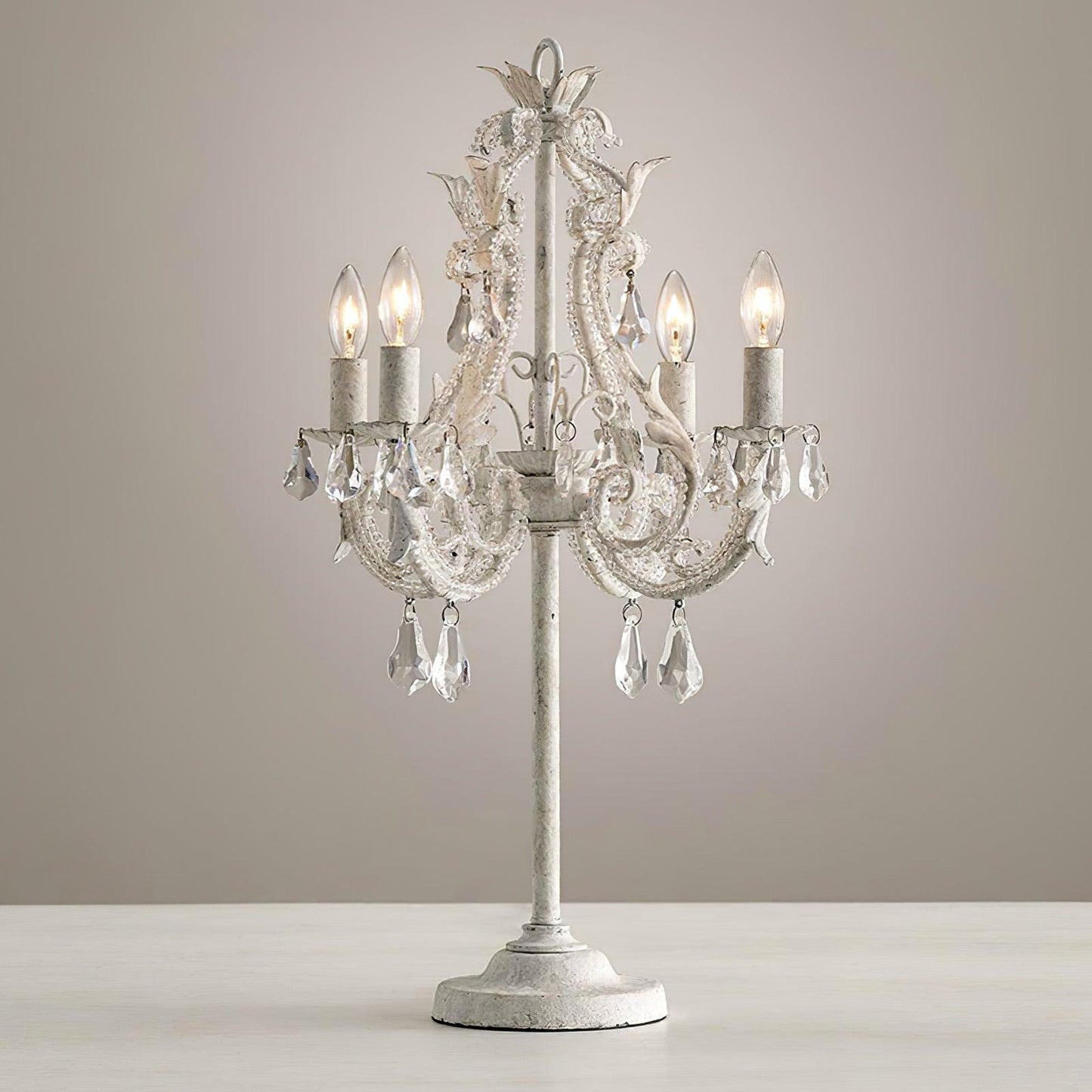 Candle Holder Table Lamp