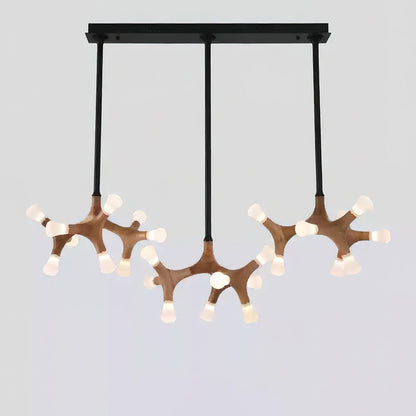 Flower Bone Chandelier