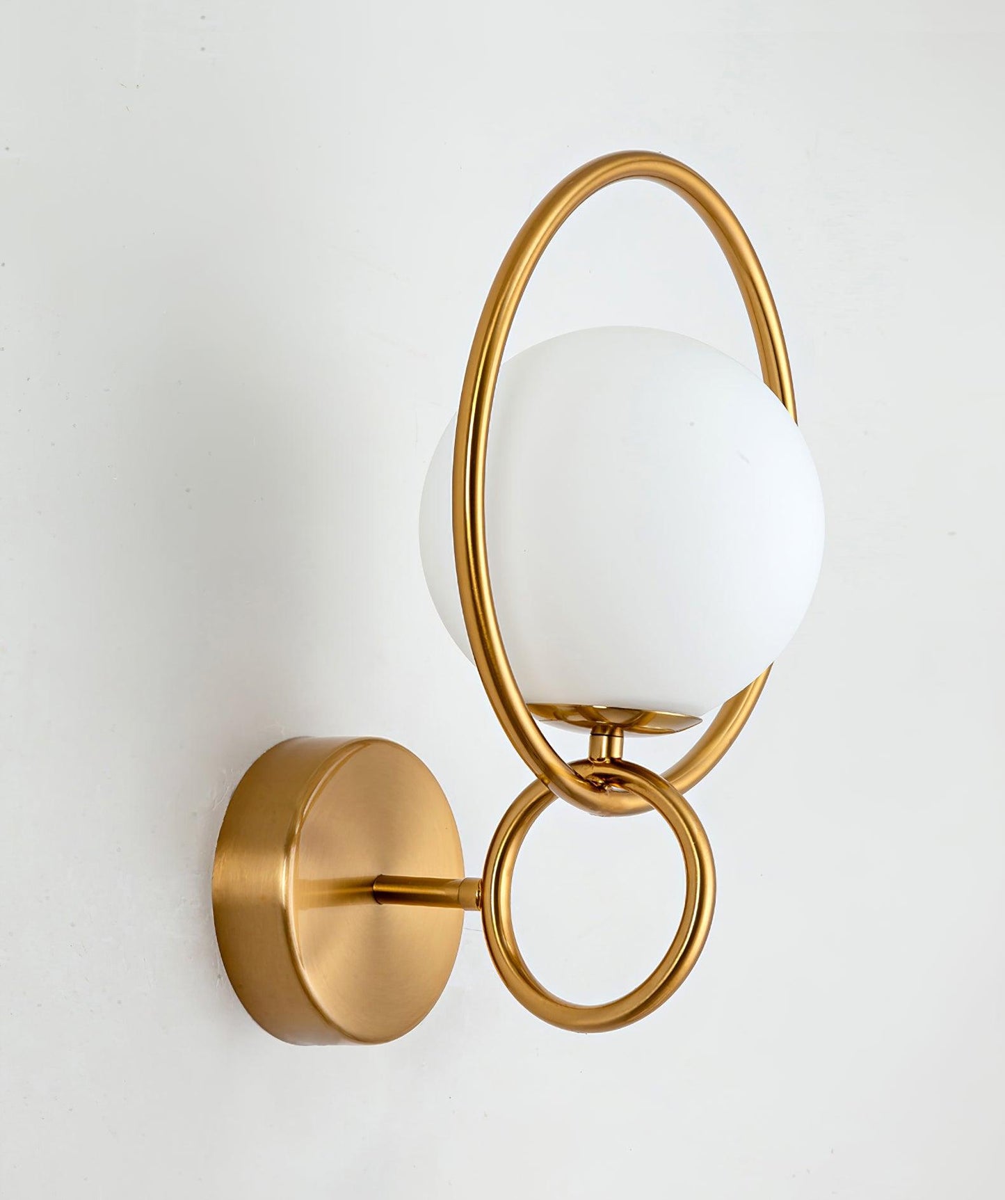 Fort Halo Gold Wall Light