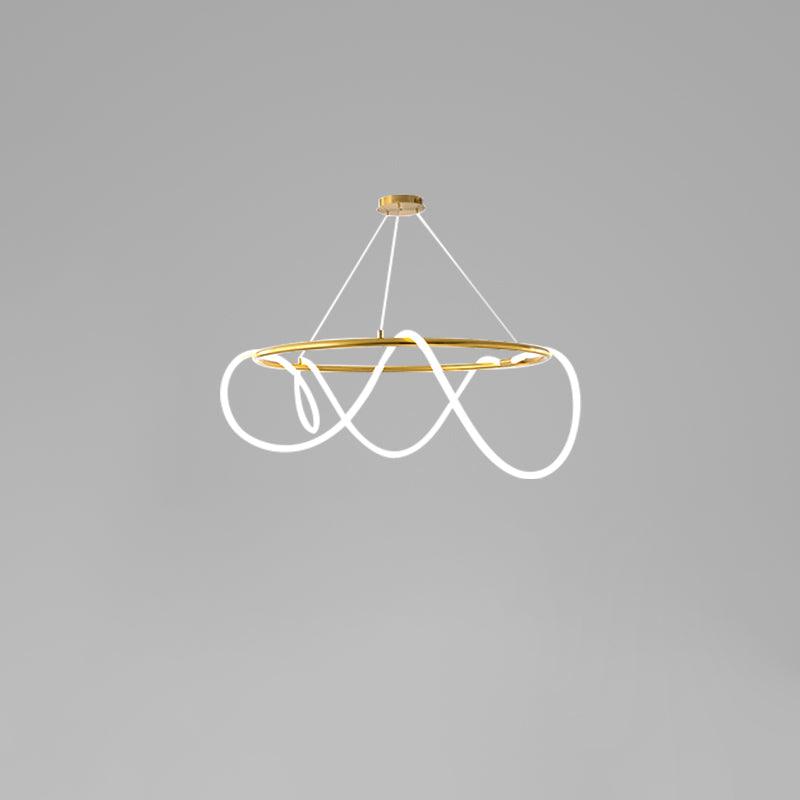 Flexible Linear Curve Chandelier