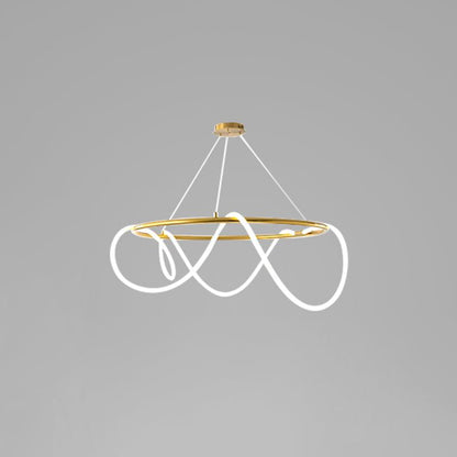 Flexible Linear Curve Chandelier