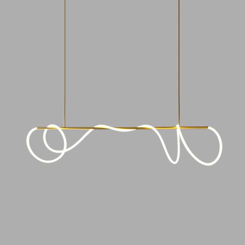 Flexible Linear Curve Chandelier