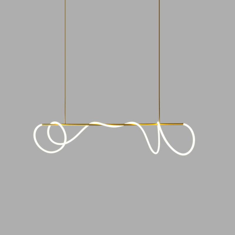 Flexible Linear Curve Chandelier