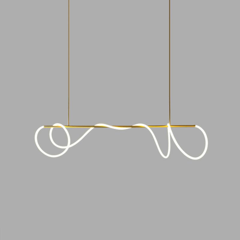 Flexible Linear Curve Chandelier