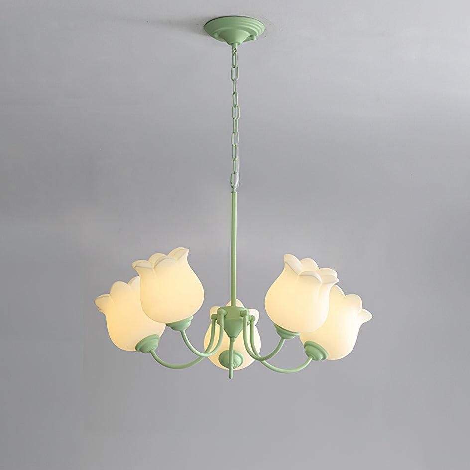 French Lily Chandelier